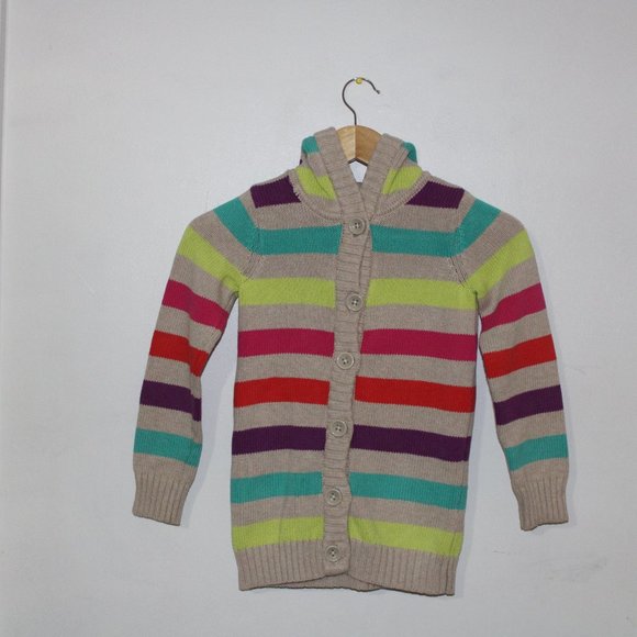 GYMBOREE GIRL SWEATER DRESS MULTICOLOR - M(7-8) - Picture 8 of 8